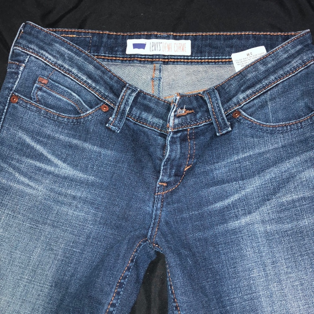 Levi’s Demi Curve skinny jeans EUC Juniors sz 3m